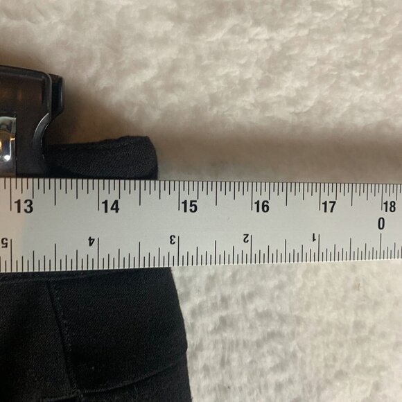 Cartonnier Anthropologie Pants Pull On Women's 4 Black Stretch Slash Pocket 9706 - Picture 4 of 13